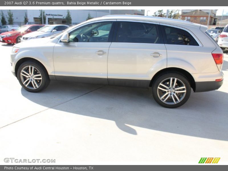 Bahia Beige Metallic / Cardamom Beige 2007 Audi Q7 3.6 Premium quattro