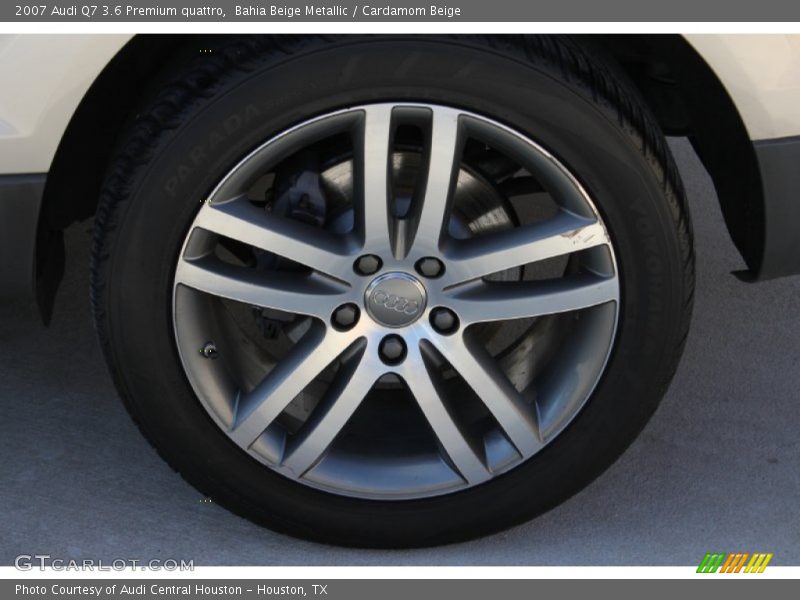 Bahia Beige Metallic / Cardamom Beige 2007 Audi Q7 3.6 Premium quattro