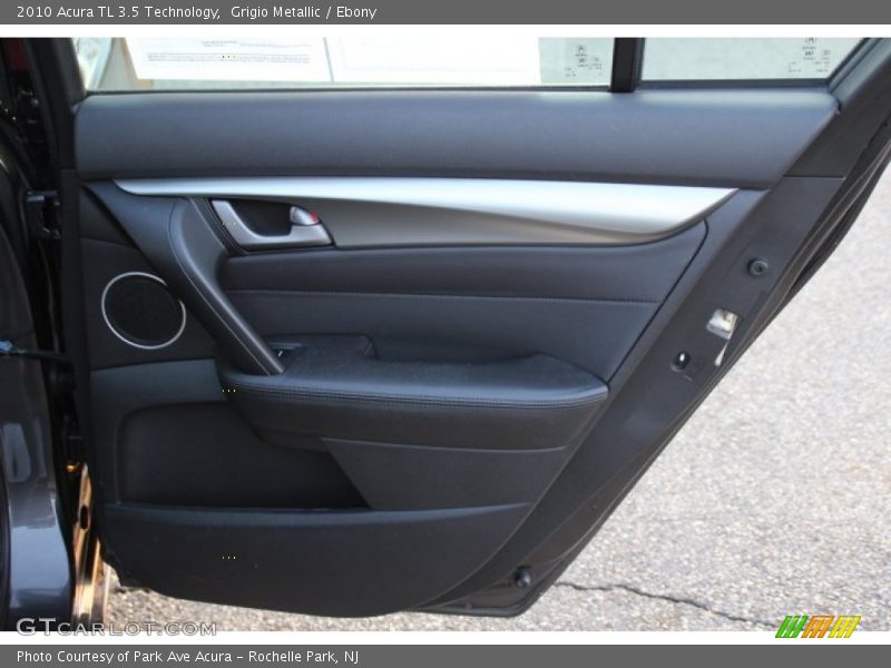 Grigio Metallic / Ebony 2010 Acura TL 3.5 Technology