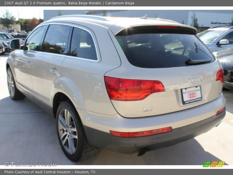 Bahia Beige Metallic / Cardamom Beige 2007 Audi Q7 3.6 Premium quattro
