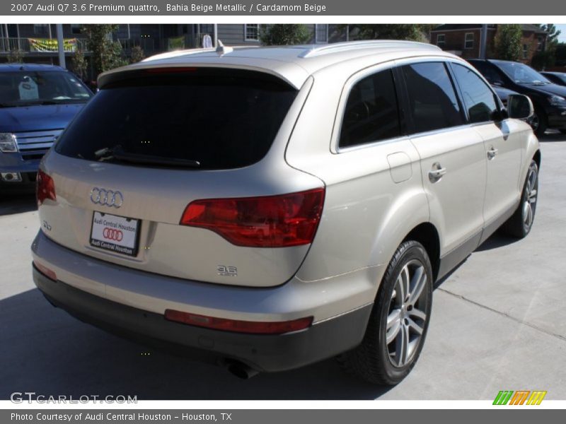 Bahia Beige Metallic / Cardamom Beige 2007 Audi Q7 3.6 Premium quattro