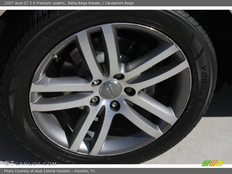 Bahia Beige Metallic / Cardamom Beige 2007 Audi Q7 3.6 Premium quattro
