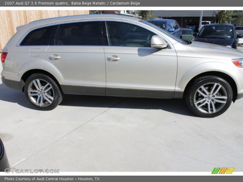 Bahia Beige Metallic / Cardamom Beige 2007 Audi Q7 3.6 Premium quattro