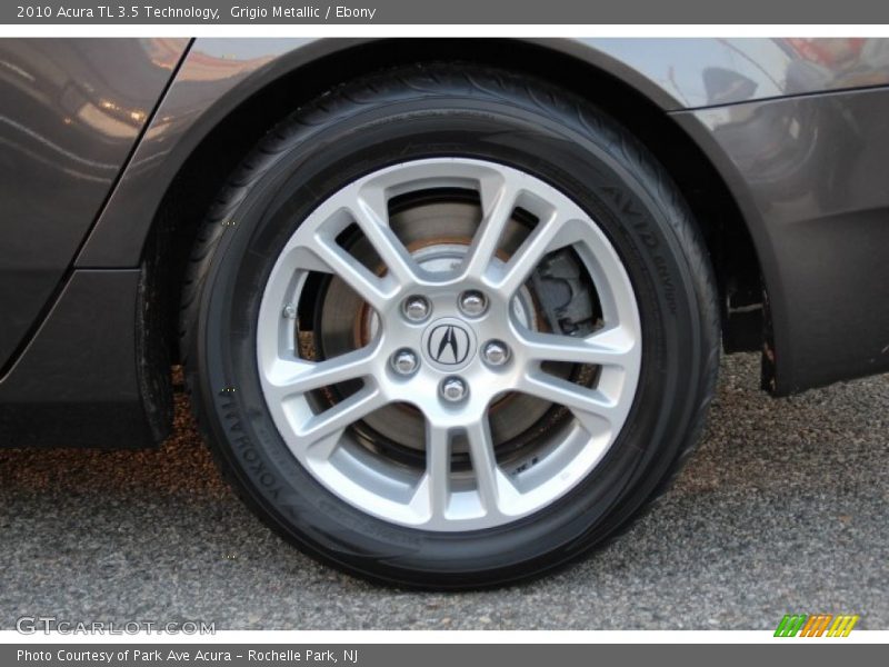 Grigio Metallic / Ebony 2010 Acura TL 3.5 Technology