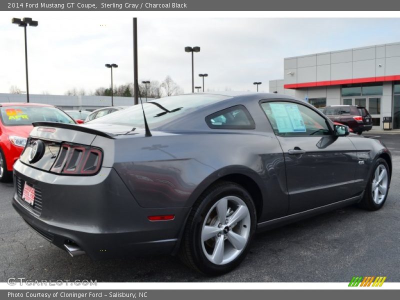 Sterling Gray / Charcoal Black 2014 Ford Mustang GT Coupe