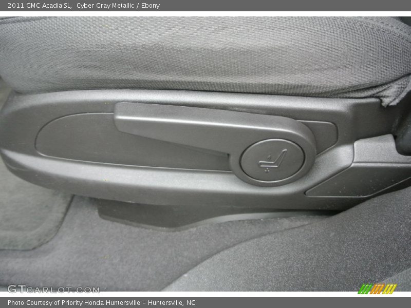 Cyber Gray Metallic / Ebony 2011 GMC Acadia SL