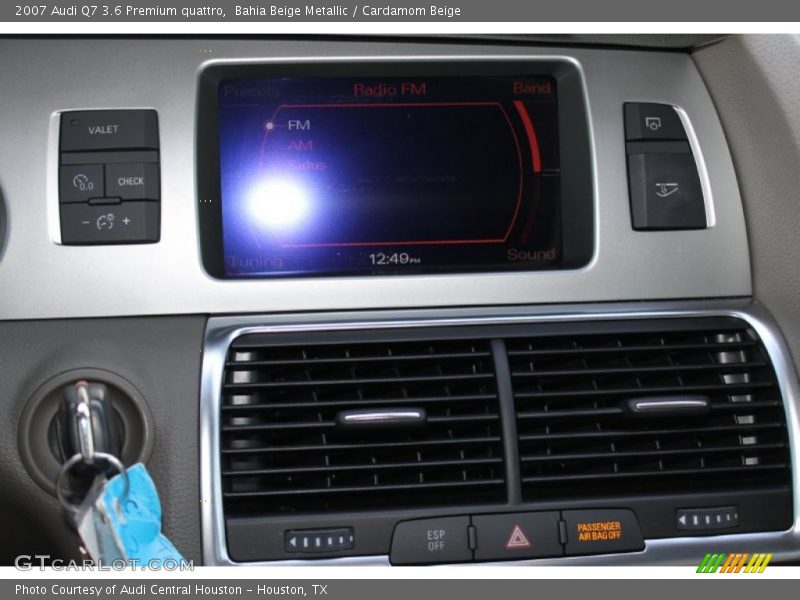 Bahia Beige Metallic / Cardamom Beige 2007 Audi Q7 3.6 Premium quattro