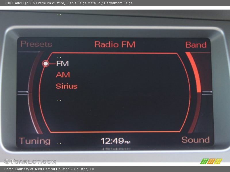 Bahia Beige Metallic / Cardamom Beige 2007 Audi Q7 3.6 Premium quattro