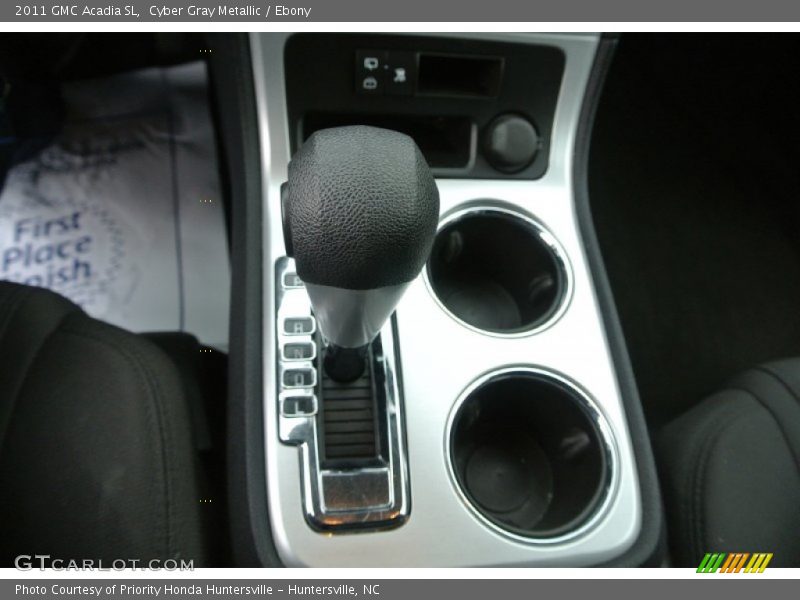Cyber Gray Metallic / Ebony 2011 GMC Acadia SL