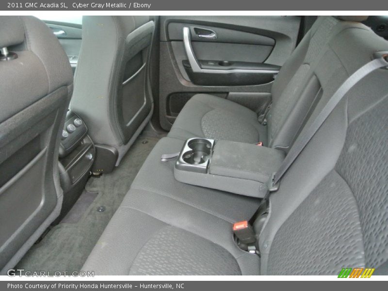 Cyber Gray Metallic / Ebony 2011 GMC Acadia SL