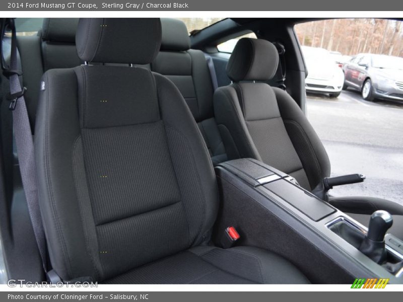 Sterling Gray / Charcoal Black 2014 Ford Mustang GT Coupe