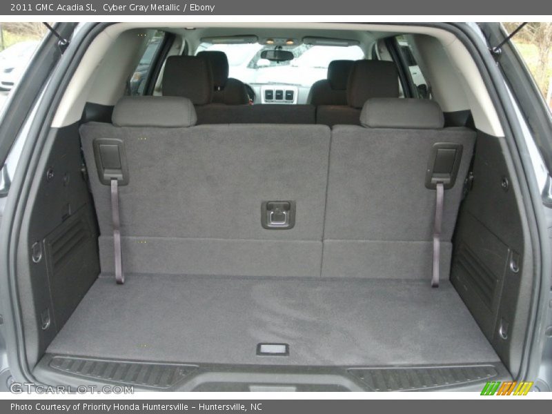 Cyber Gray Metallic / Ebony 2011 GMC Acadia SL
