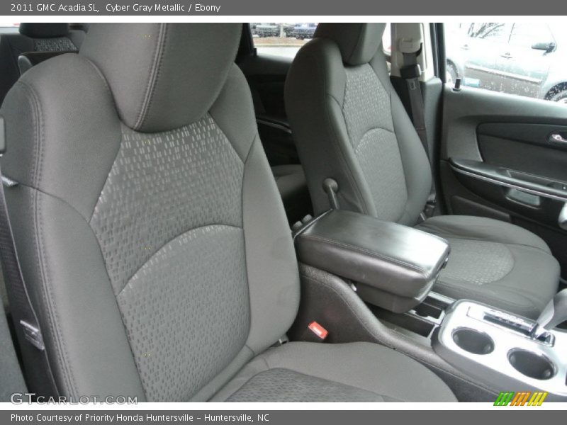 Cyber Gray Metallic / Ebony 2011 GMC Acadia SL