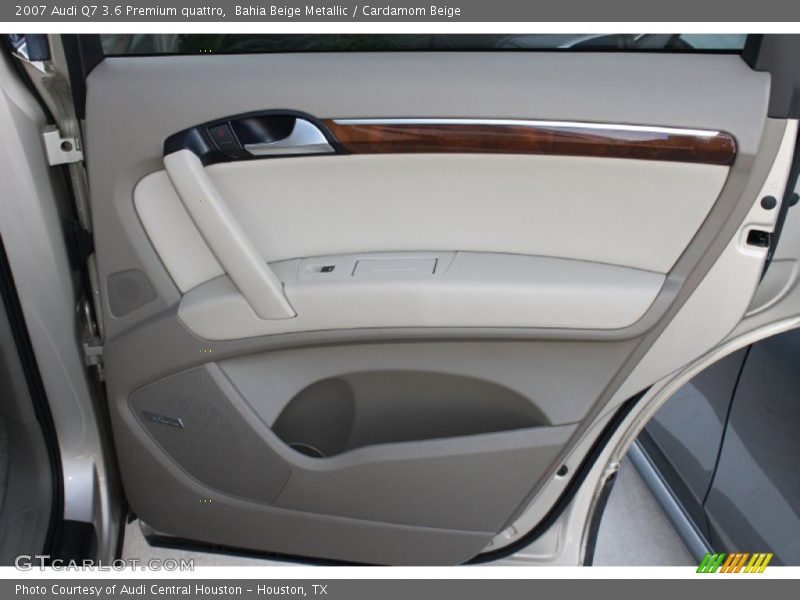 Bahia Beige Metallic / Cardamom Beige 2007 Audi Q7 3.6 Premium quattro