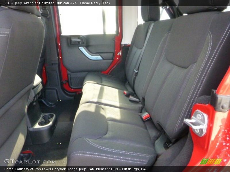 Flame Red / Black 2014 Jeep Wrangler Unlimited Rubicon 4x4