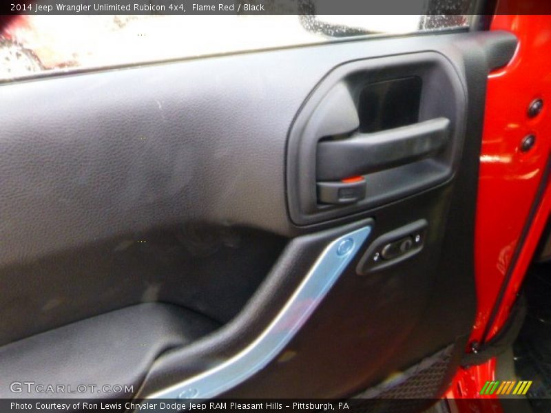 Flame Red / Black 2014 Jeep Wrangler Unlimited Rubicon 4x4