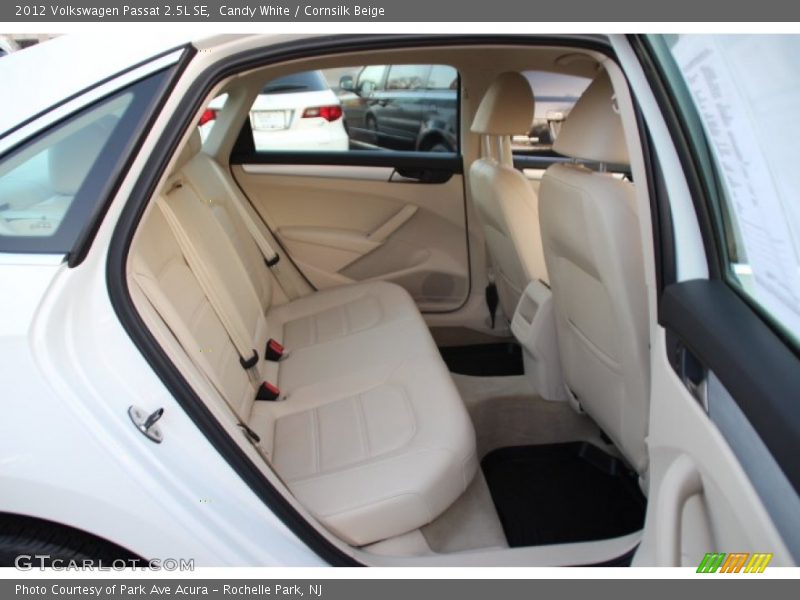 Candy White / Cornsilk Beige 2012 Volkswagen Passat 2.5L SE