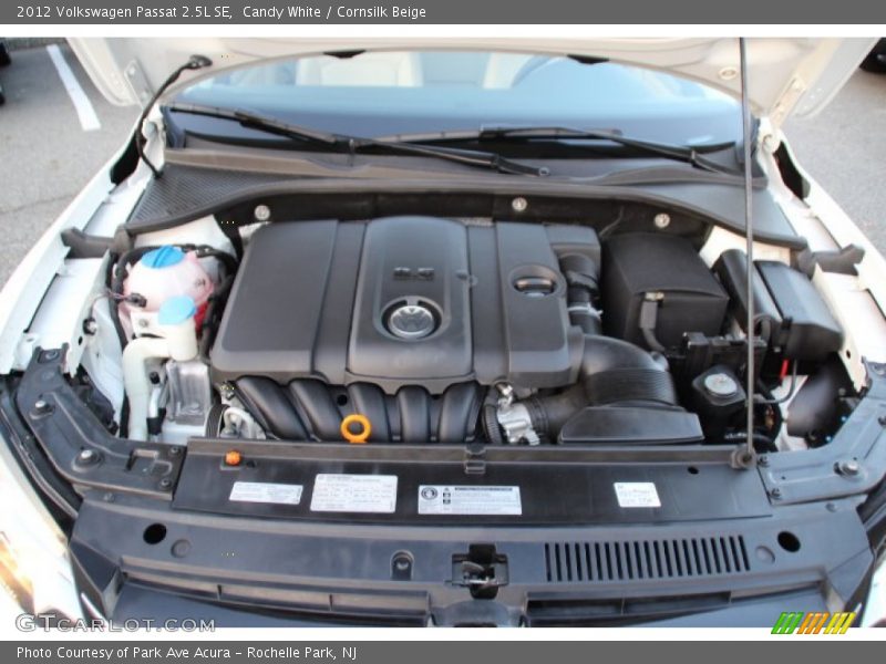 Candy White / Cornsilk Beige 2012 Volkswagen Passat 2.5L SE