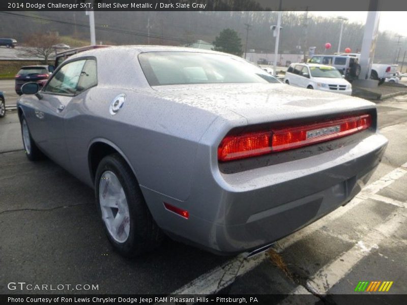 Billet Silver Metallic / Dark Slate Gray 2014 Dodge Challenger SXT