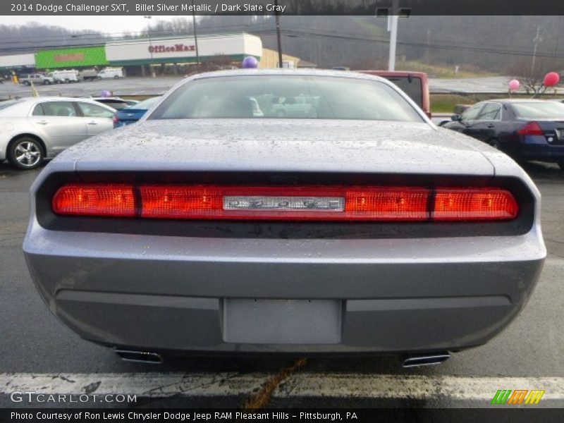 Billet Silver Metallic / Dark Slate Gray 2014 Dodge Challenger SXT