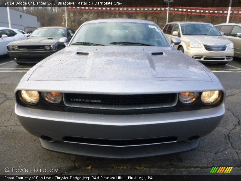 Billet Silver Metallic / Dark Slate Gray 2014 Dodge Challenger SXT