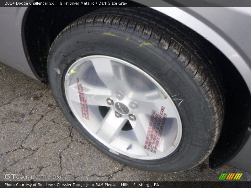 Billet Silver Metallic / Dark Slate Gray 2014 Dodge Challenger SXT