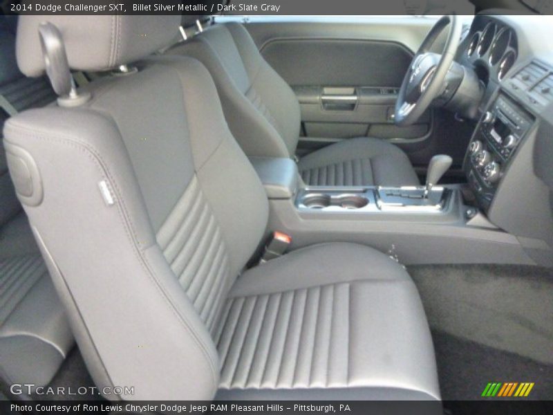Billet Silver Metallic / Dark Slate Gray 2014 Dodge Challenger SXT