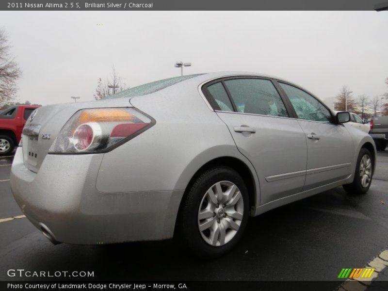 Brilliant Silver / Charcoal 2011 Nissan Altima 2.5 S