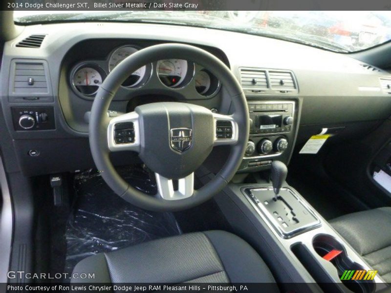 Billet Silver Metallic / Dark Slate Gray 2014 Dodge Challenger SXT