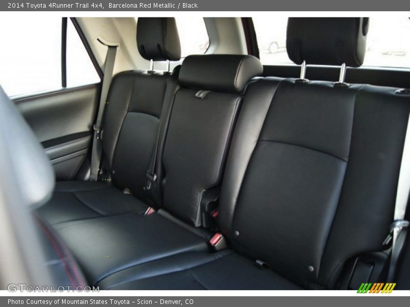 Barcelona Red Metallic / Black 2014 Toyota 4Runner Trail 4x4