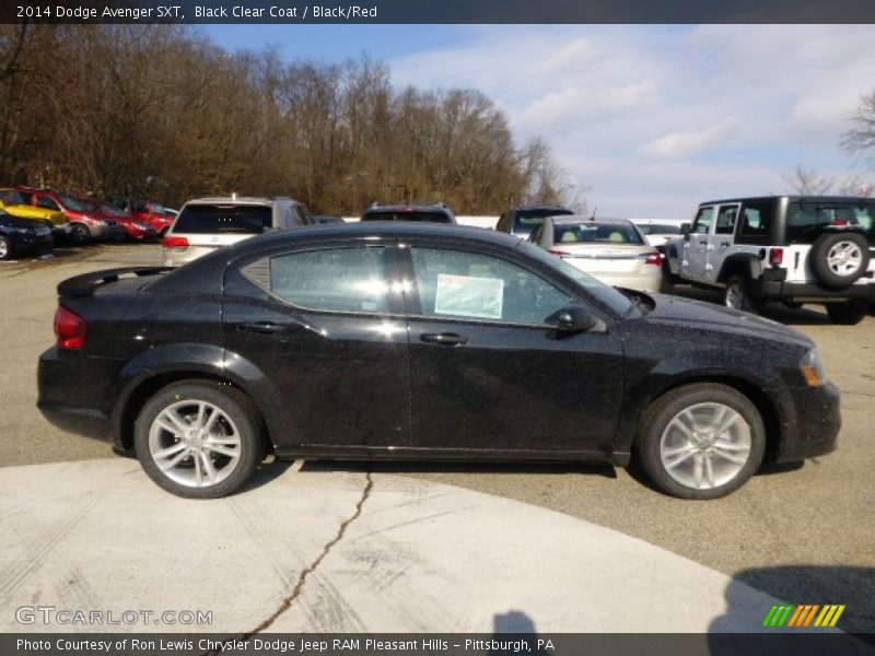  2014 Avenger SXT Black Clear Coat