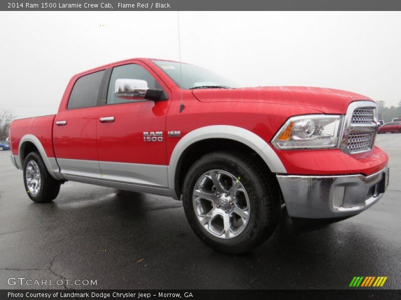 Front 3/4 View of 2014 1500 Laramie Crew Cab