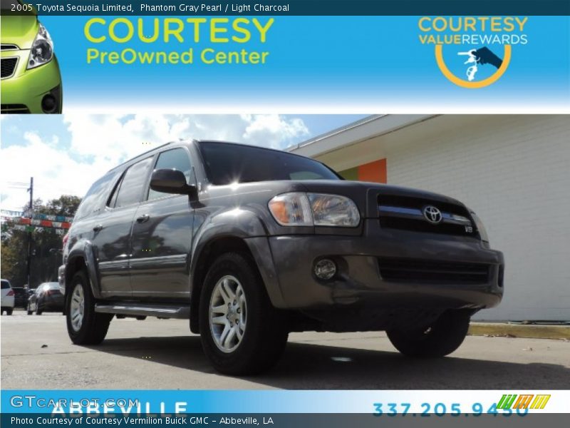 Phantom Gray Pearl / Light Charcoal 2005 Toyota Sequoia Limited