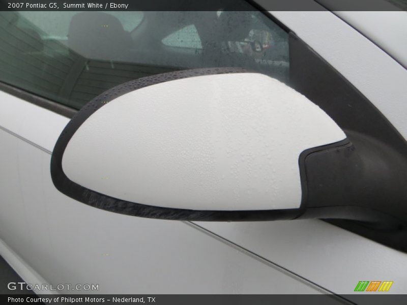 Summit White / Ebony 2007 Pontiac G5