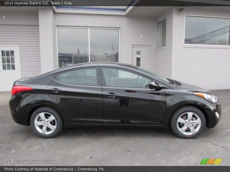 Black / Gray 2013 Hyundai Elantra GLS