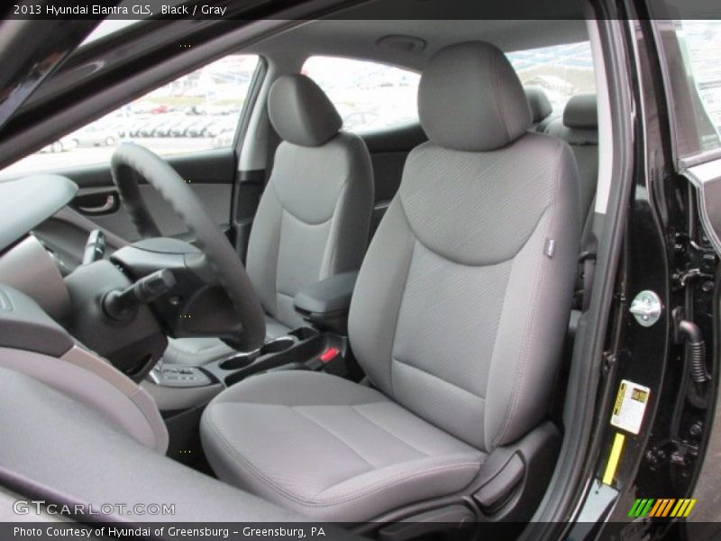 Black / Gray 2013 Hyundai Elantra GLS