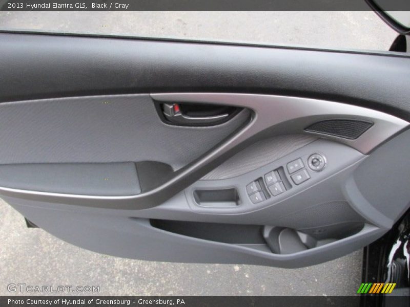 Black / Gray 2013 Hyundai Elantra GLS