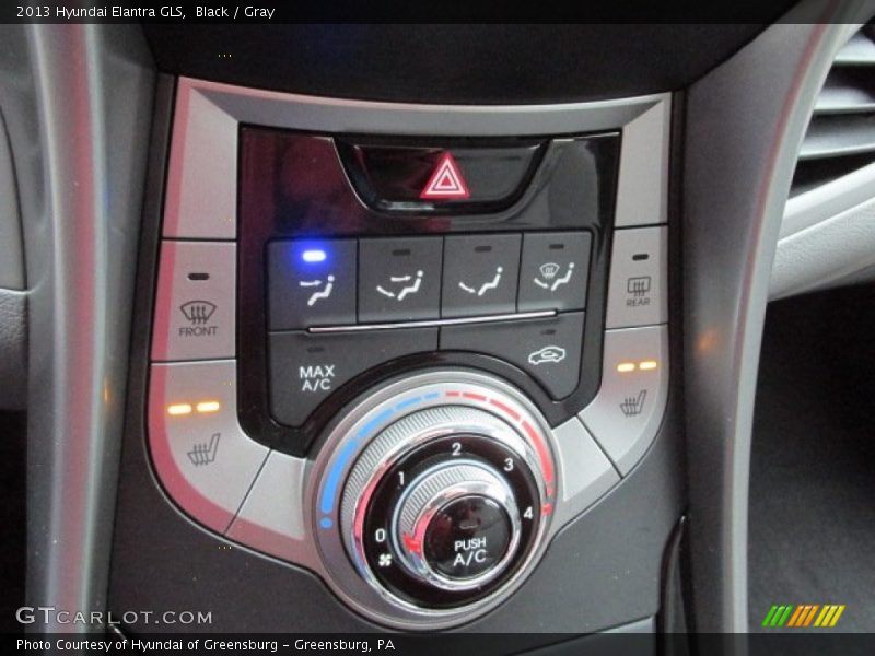 Black / Gray 2013 Hyundai Elantra GLS