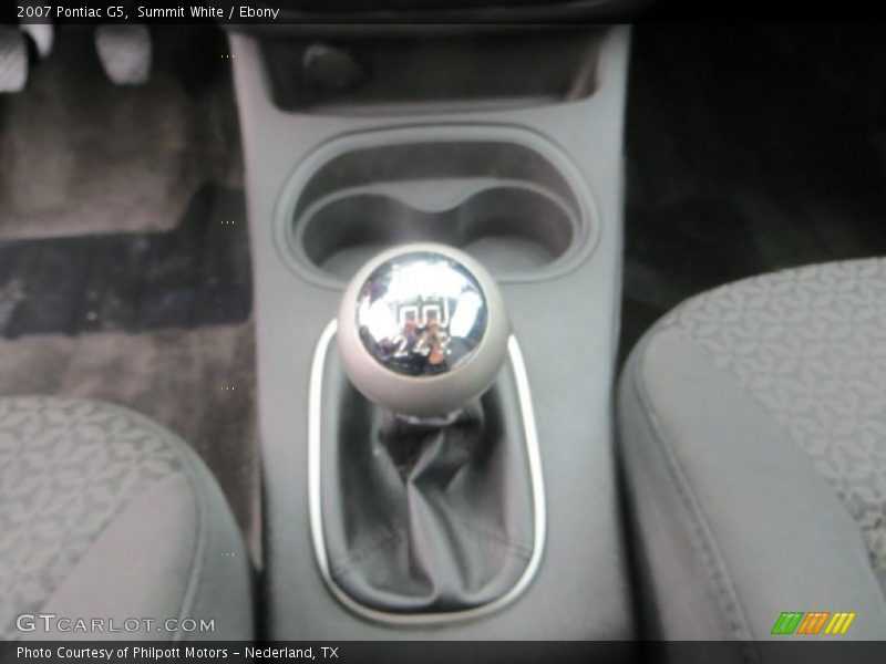 Summit White / Ebony 2007 Pontiac G5