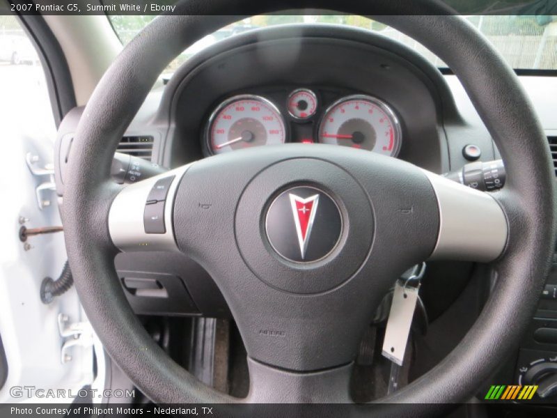 Summit White / Ebony 2007 Pontiac G5