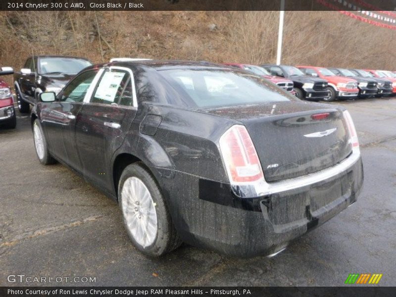 Gloss Black / Black 2014 Chrysler 300 C AWD