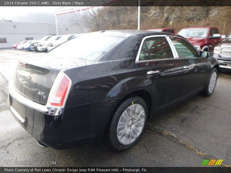 Gloss Black / Black 2014 Chrysler 300 C AWD