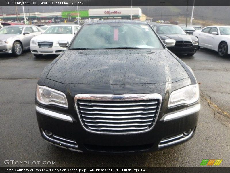 Gloss Black / Black 2014 Chrysler 300 C AWD