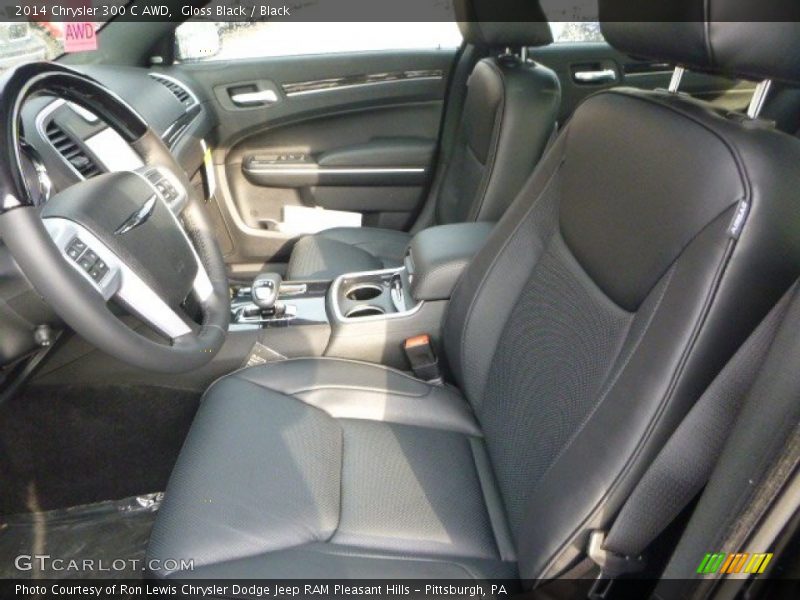 Front Seat of 2014 300 C AWD