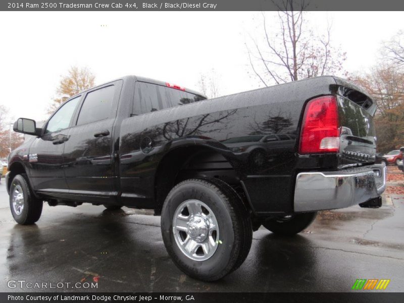 Black / Black/Diesel Gray 2014 Ram 2500 Tradesman Crew Cab 4x4