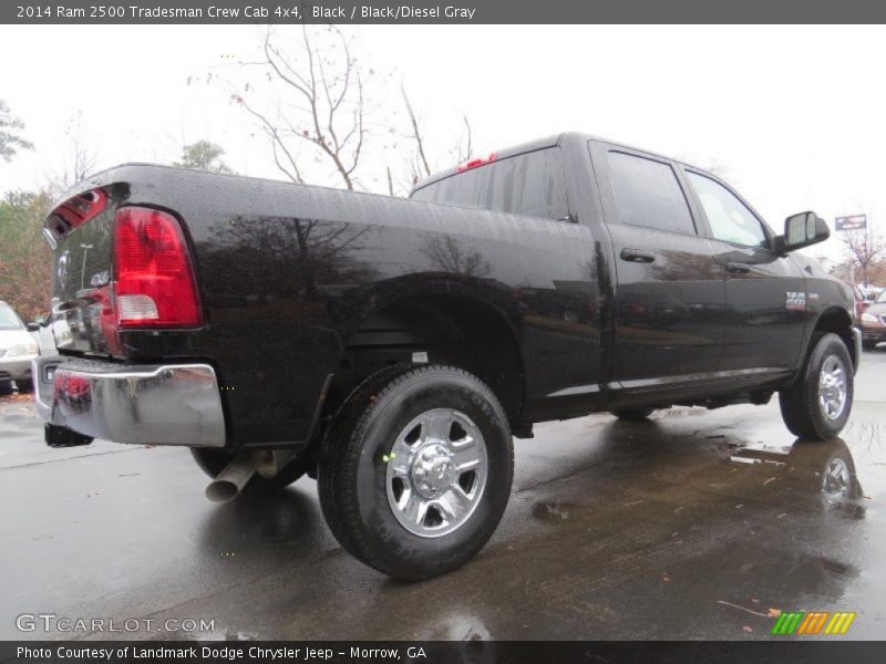 Black / Black/Diesel Gray 2014 Ram 2500 Tradesman Crew Cab 4x4
