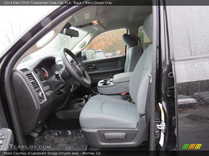 Black / Black/Diesel Gray 2014 Ram 2500 Tradesman Crew Cab 4x4