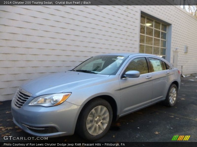 Crystal Blue Pearl / Black 2014 Chrysler 200 Touring Sedan