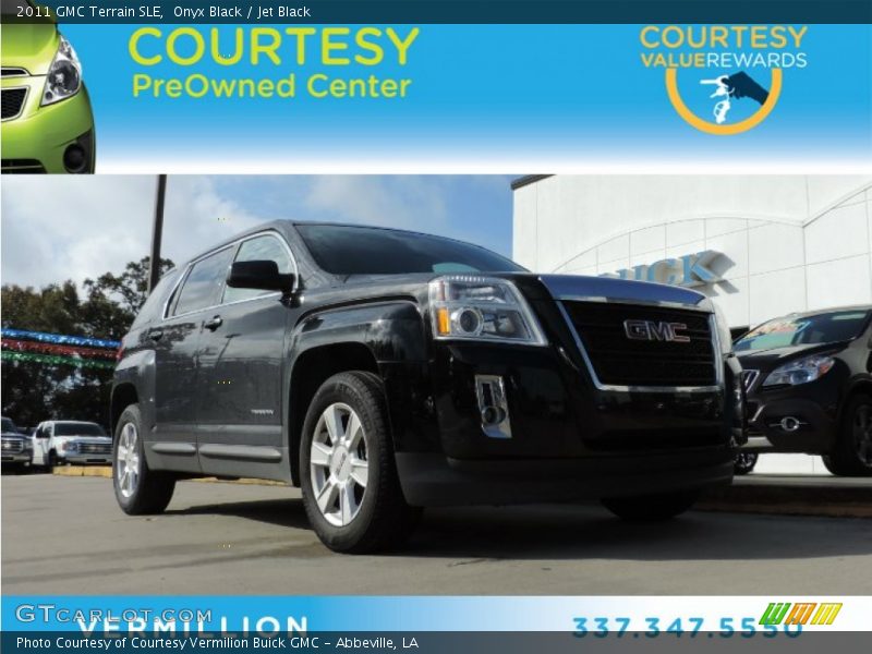 Onyx Black / Jet Black 2011 GMC Terrain SLE