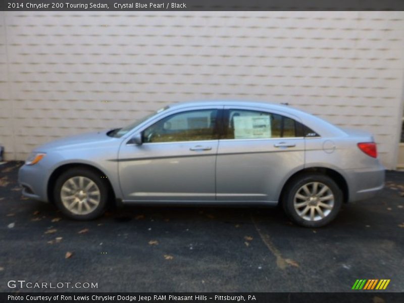 Crystal Blue Pearl / Black 2014 Chrysler 200 Touring Sedan